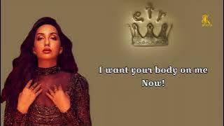 Badshah ft. Nora Fatehi - Body On Me Lyrics | Body On Me Lyrics