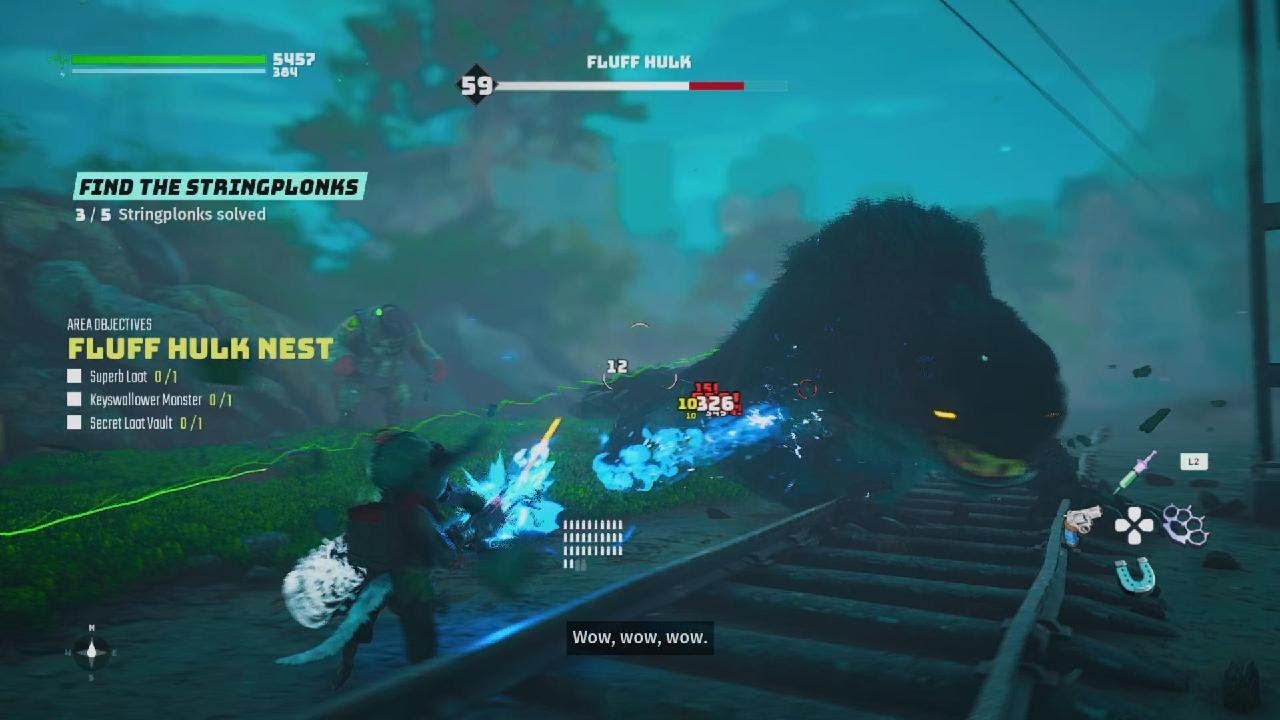 [4K PS5] Biomutant / FLUFF HULK FIGHT [EXTREME DIFFICULTY]