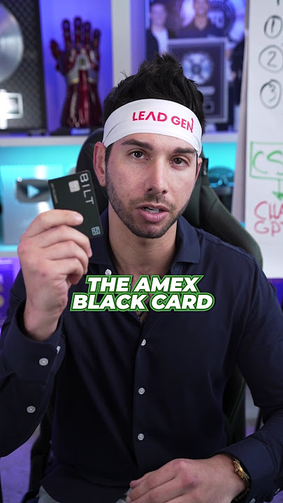 AMEX Black cards are insane! #amexplatinum #creditcard #centurion