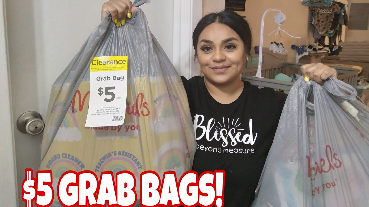 Michael's $5 GRAB BAGS!! - YouTube