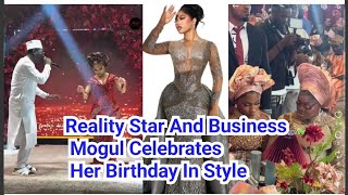 Realhousewivesoflagos reality star Diadem celebrates her birthday in style.