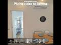 Shot with your phone, upload and share your 3d tour. #gaussiansplatting #3dtour #virtualtour