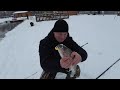 Сходили в бесплатную баню зимой! Рыбалка на форель компанией в Метличино Акваптичь 2022