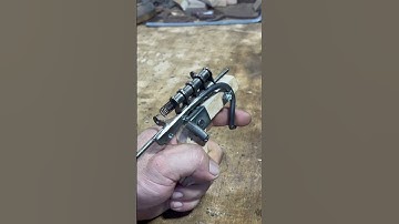 Handcraft a New style trigger mechanism # Craft idea # DIY # wooden Toy