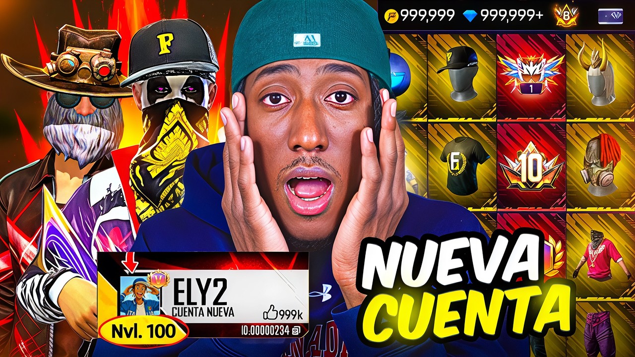 CONSEGUI LA CUENTA MAS EXCLUSIVA DE FREE FIRE?? 😨 Y TIENE TODO ESTO !!
