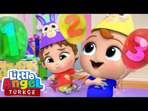 Bebek Saymayı Öğreniyor, Bir İki Üç🐣🧁| Eğlenceli Ve Öğretici Çocuk Şarkıları | Little Angel Türkçe