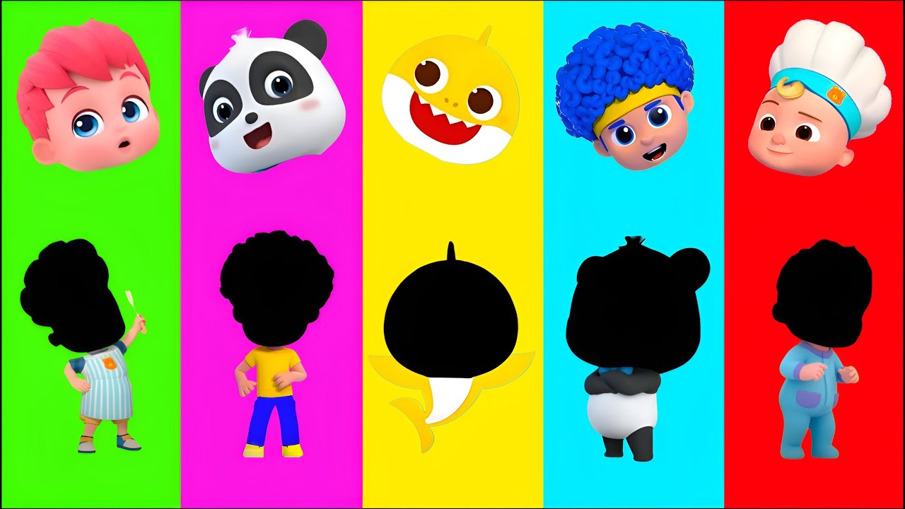 Wrong eyes👀 DAME TU COSITA SONG👀 Cocomelon and YoYo and Baby Shark and D Billions and Bebefin