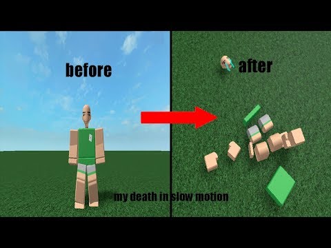 My Death In Slow Motion Roblox Youtube - roblox death sound in slow motion