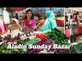 Garmiyon Mein Khae Jaane Wali Vegetables Aur Fruits | Aladin Sunday Bazar | Saste Clothes | Part - 2