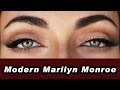 Everyday Soft And Sexy Cat Eye - Modern Marilyn Monroe Makeup Tutorial | MakeupAndArtFreak