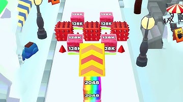 JELLY RUN 2048 ALL LEVELS GAMEPLAY WALKTHROUGH PART 284