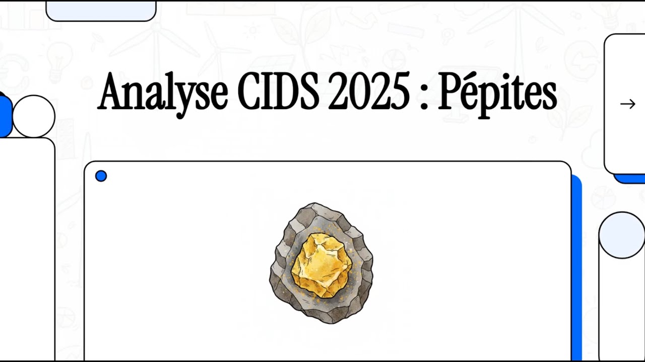 Analyse CIDS 2025 Pépites