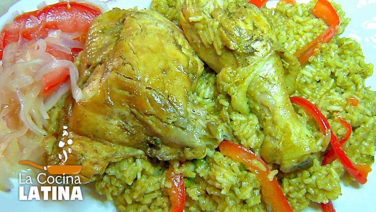 Como hacer arroz con pollo peruano