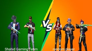 2 vs 3 Shahid Gaming Team vs random player | Garena Free Fire Max#freefiremaxshorts