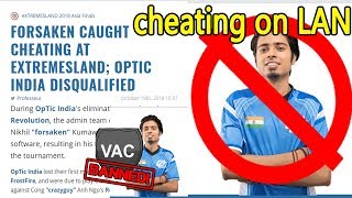 Optic India Player Forsaken Caught Cheating At Extremesland Asia Lan, Word.exe
