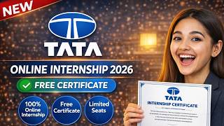 Tata Online Internship 2026 Job Ready Program Get Free Certificate
