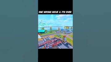 ONE WRONG MOVE & GAME OVER  #freefireindiatournament