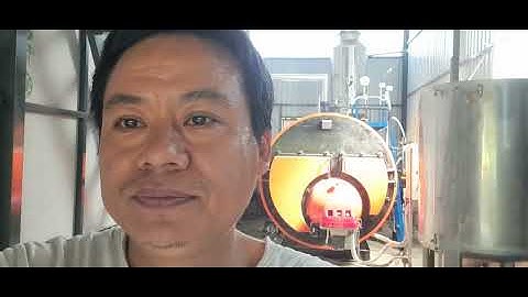 Thi công lắp đặt lò hơi đốt dầu cho ngành giặt ủi, giặt là.