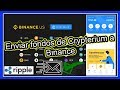 Enviando Fondos de Crypterium app al Exchange Binance