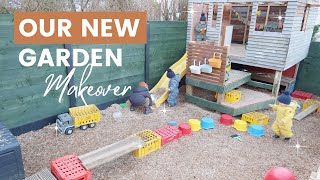 New Garden Makeover | Montessori Toddler
