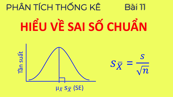 Cáo bao nhiêu phương án xác định sai số huẩn năm 2024