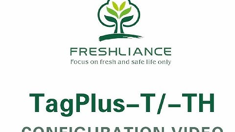 TagPlus T/TH Temperature and Humidity Configuration Video