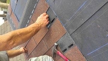 How To Measure, Mark, And Install A Three Tab Shed, Garage, Or House  Roof Part 2