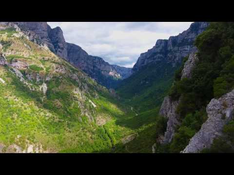 Φαράγγι του Βίκου / Πηγές Βοϊδομάτη (πτήση Drone) - Vikos Canyon,Voidomatis springs  flight