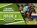 20260519 Hollywoodbets Kenilworth Interview Race 5 won by CHASINGTHERAINBOW