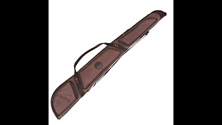WAYNE'S DOG 38'/ 52' Gun Case for Scoped Rifle & Shotgun Canvas Leather Gun Storage Bag #hunting