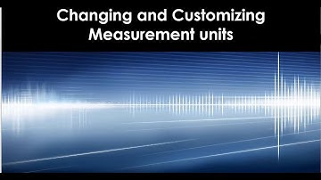 FARO CAM2 Measure 10 Changing and Customising Measurement Units