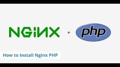 Nginx & PHP Installation in Windows