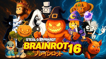 BRAINROT ANIME OPENING EP16 feat. Steal a Brainrot | NEW HALLOWEEN UPDATE | Official Music Video