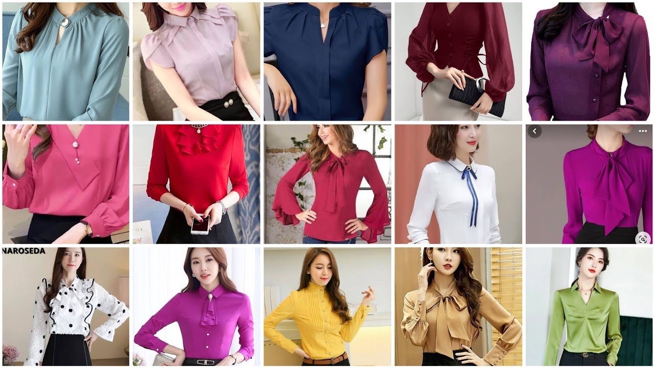 Working Women Blouse Styles/Business Women Fashion 2026/UK Workwear Style For Women/Office Blouse 