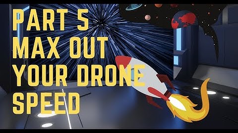 Drone AI Python 5 : How to hack Tello drone to max speed