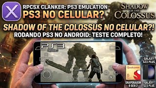 🤯 Finally! Shadow of the colossus Plavable on Android | RPCSX Clanker PS3 Setup, Settings & Gameplay