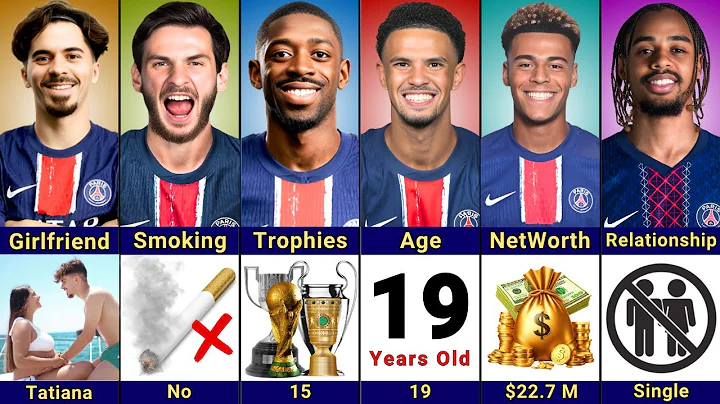 Comparison: Dembélé vs Kvaratskhelia vs Vitinha vs Désiré Doué vs Zaïre Emery vs Barcola | PSG 🔴🔵