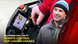 PALFINGER PALcom P7 Remote Control for Loader Cranes (English)
