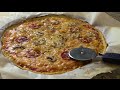Pizza con Masa de Coliflor Súper Light - Recetas de Cocina ✅