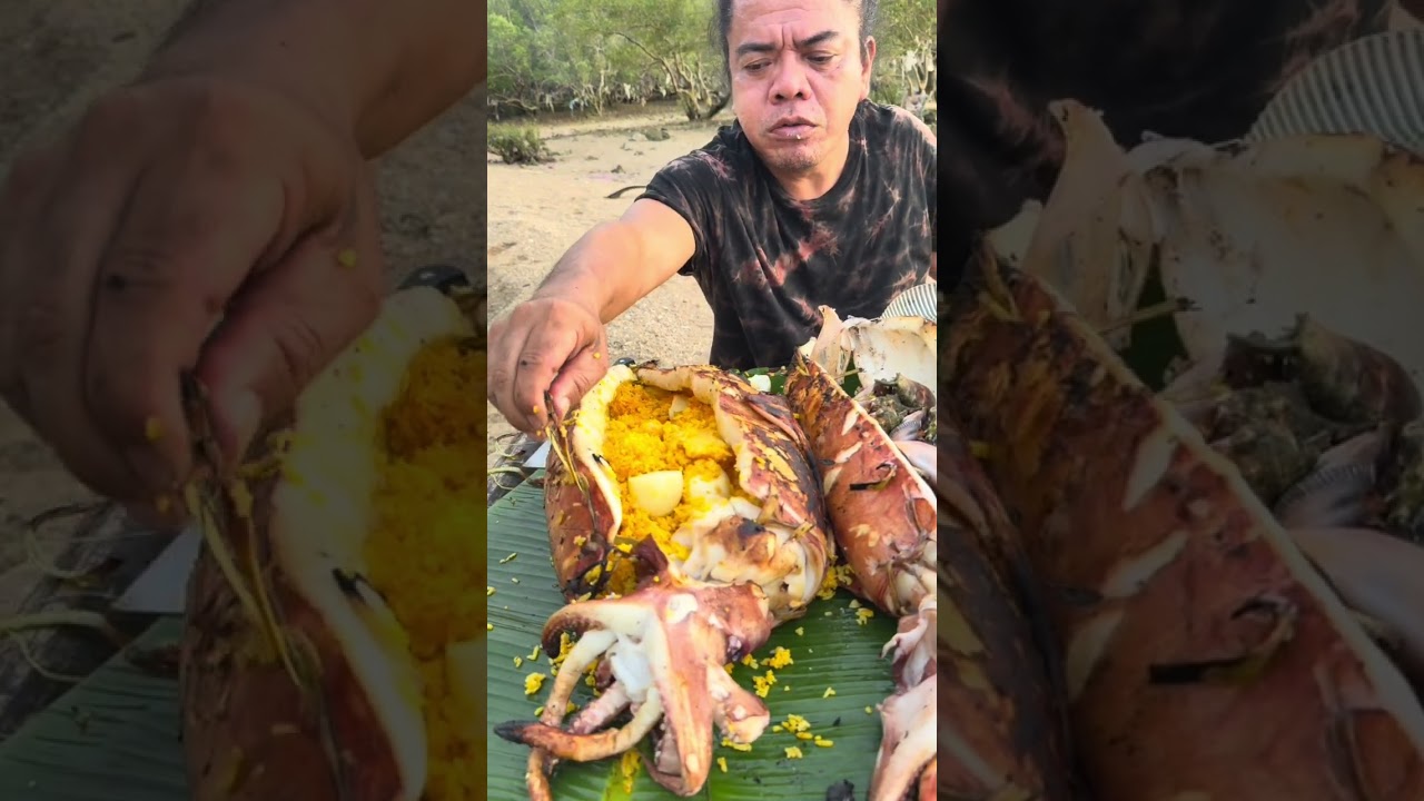 OVERLOAD GIANT SQUID MUKBANG 