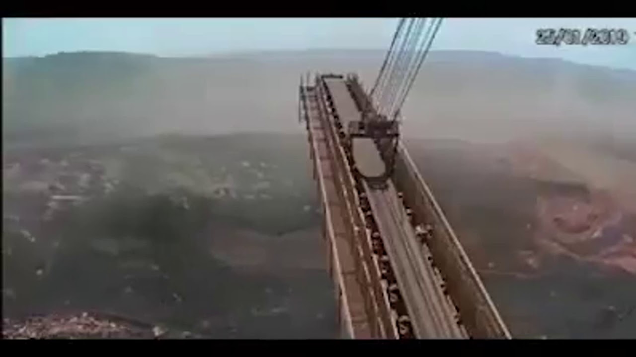 Veja o momento do rompimento da barragem em Brumadinho