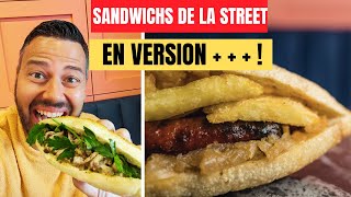 Un FAST FOOD pour les ANCIENS 100% MAISON dans le 93:Sandwichs baguette Black Angus, VLOG 1473