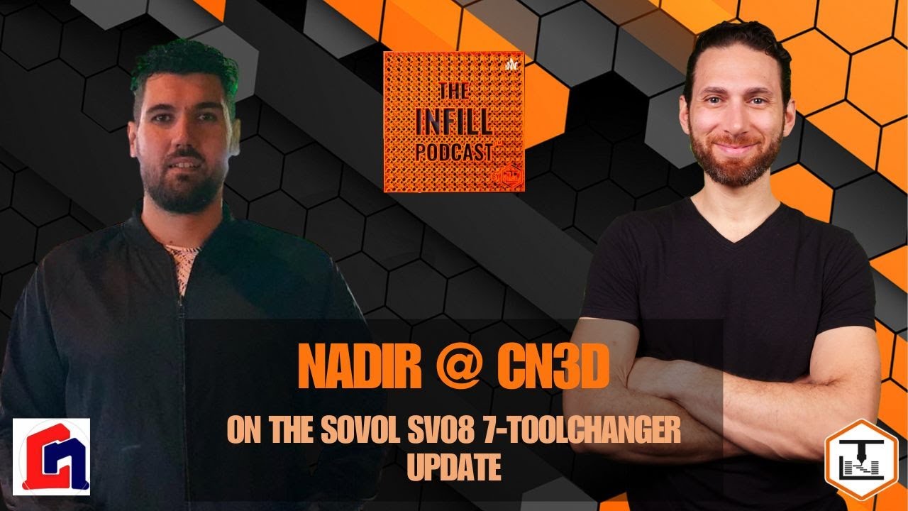 Ep. 69: Nadir @ CN3D on the Sovol SV08 7-Toolchanger Update