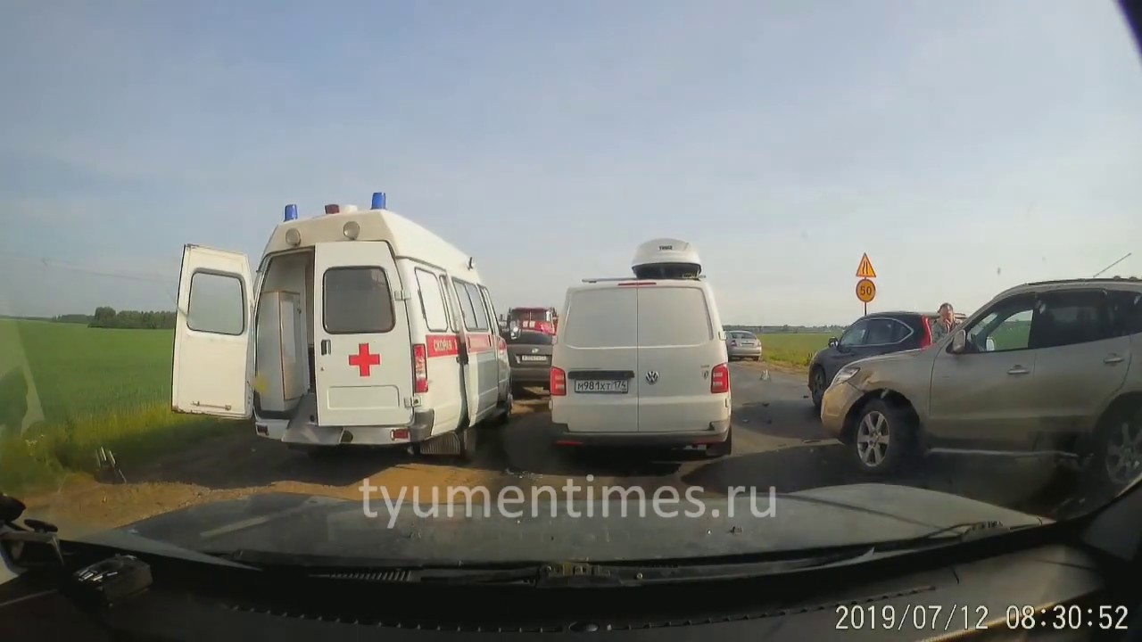 Авария тюмень опель