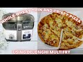 Whole-Wheat Pizza Using Delonghi MultiFry FH1396 | peri peri pizza | #Hobby2Kraft