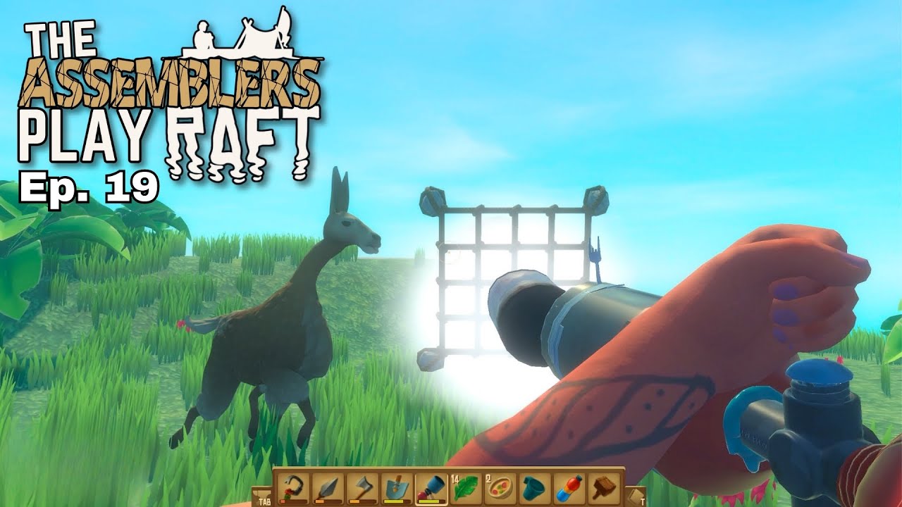 Collecting Livestock | Ep. 19 | The Assemblers Play RAFT - YouTube