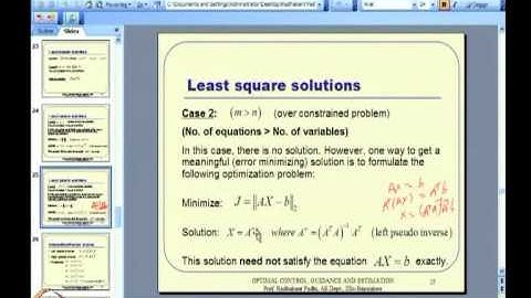 Mod-05 Lec-11 Linear Quadratic Regulator (LQR) -- II