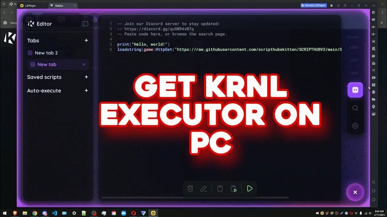 KRNL Executor 2025 UPDATED – Keyless Roblox Executor, Fast Inject ...