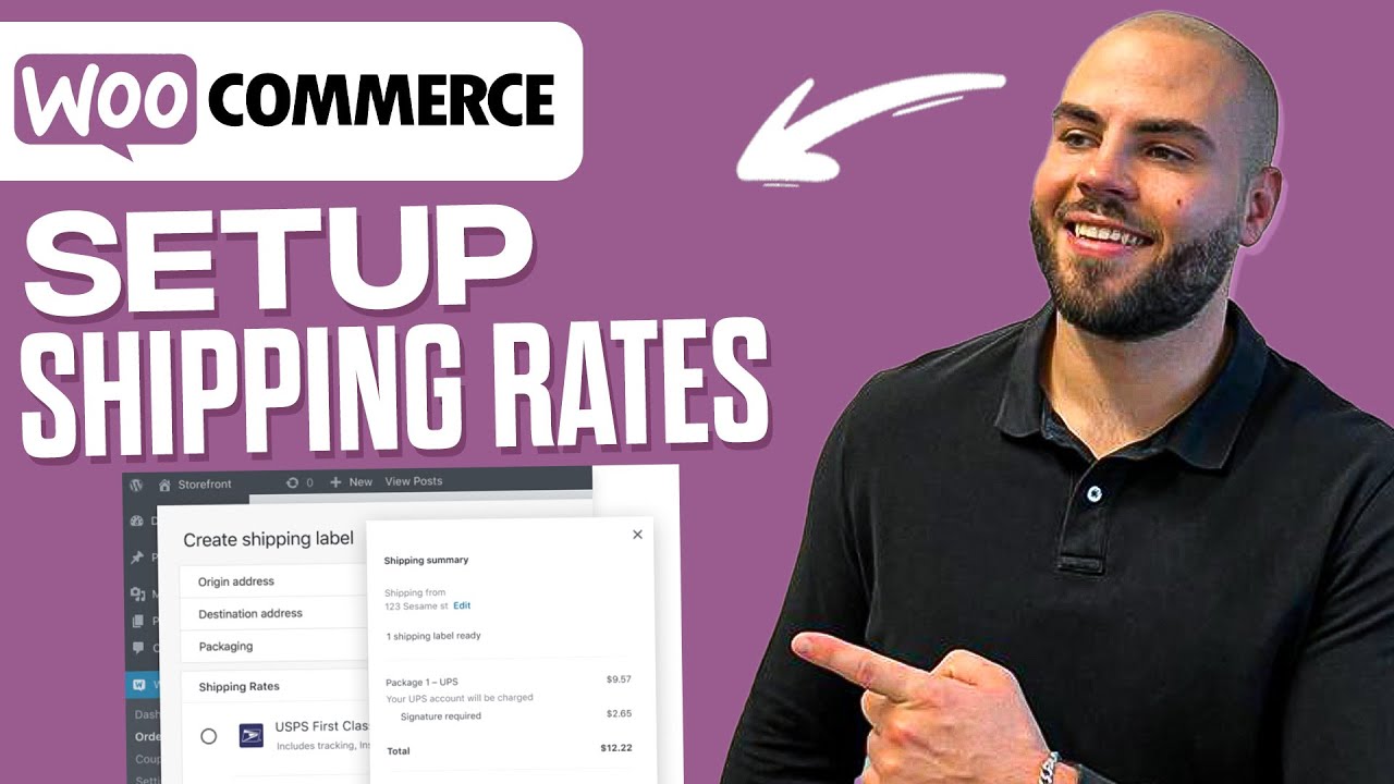 How To Set Up Shipping Rates In WooCommerce | Tutorial For Beginners ...