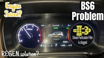 ScorpioN DPF Clogged⚠️| What is REGEN?|is it dangerous?| what to do if your car shows error of Regen